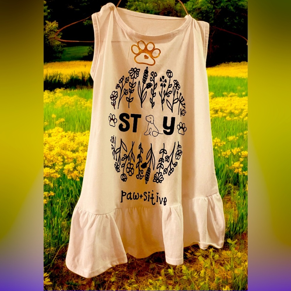 White Dog Shirts for Large Dogs 25lbs-50lbs Printed Customizable
